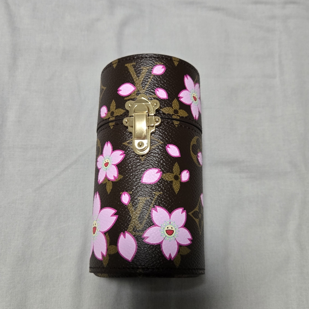 Louis Vuitton x Takashi Murakami Cherry Blossom Travel Case 100ml
